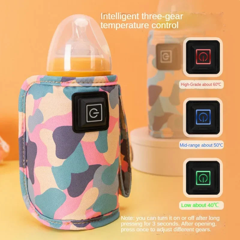 Draagbare Baby Flessenwarmer
